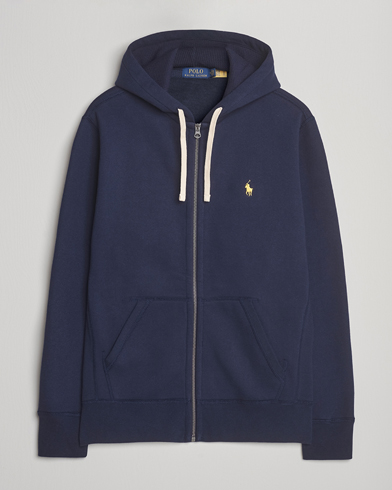 Polo Ralph Lauren Athletic Fleece Full-Zip Hoodie Cruise Navy – Bleu