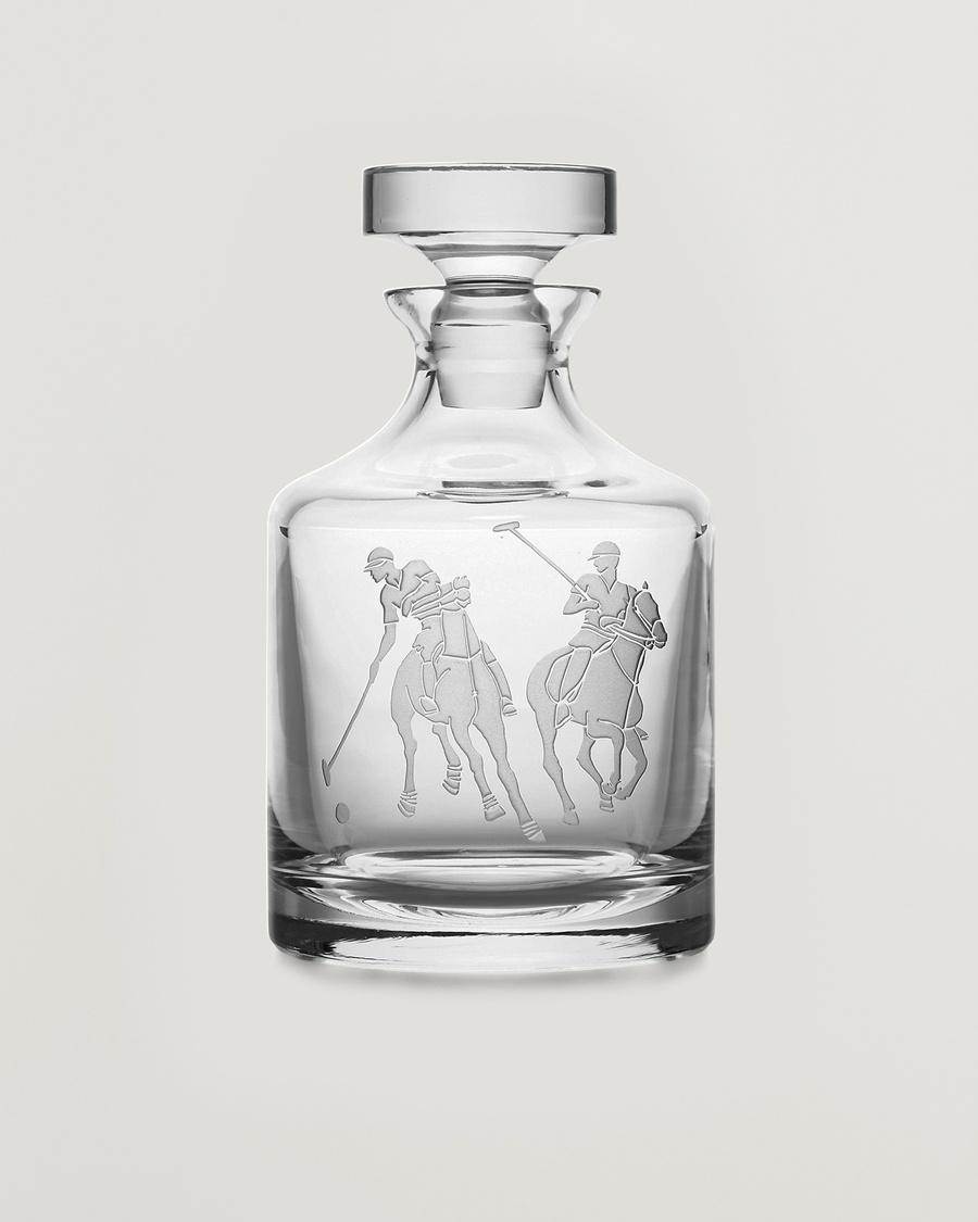 Ralph Lauren Home Garrett Classic Decanter Clear – Transparent