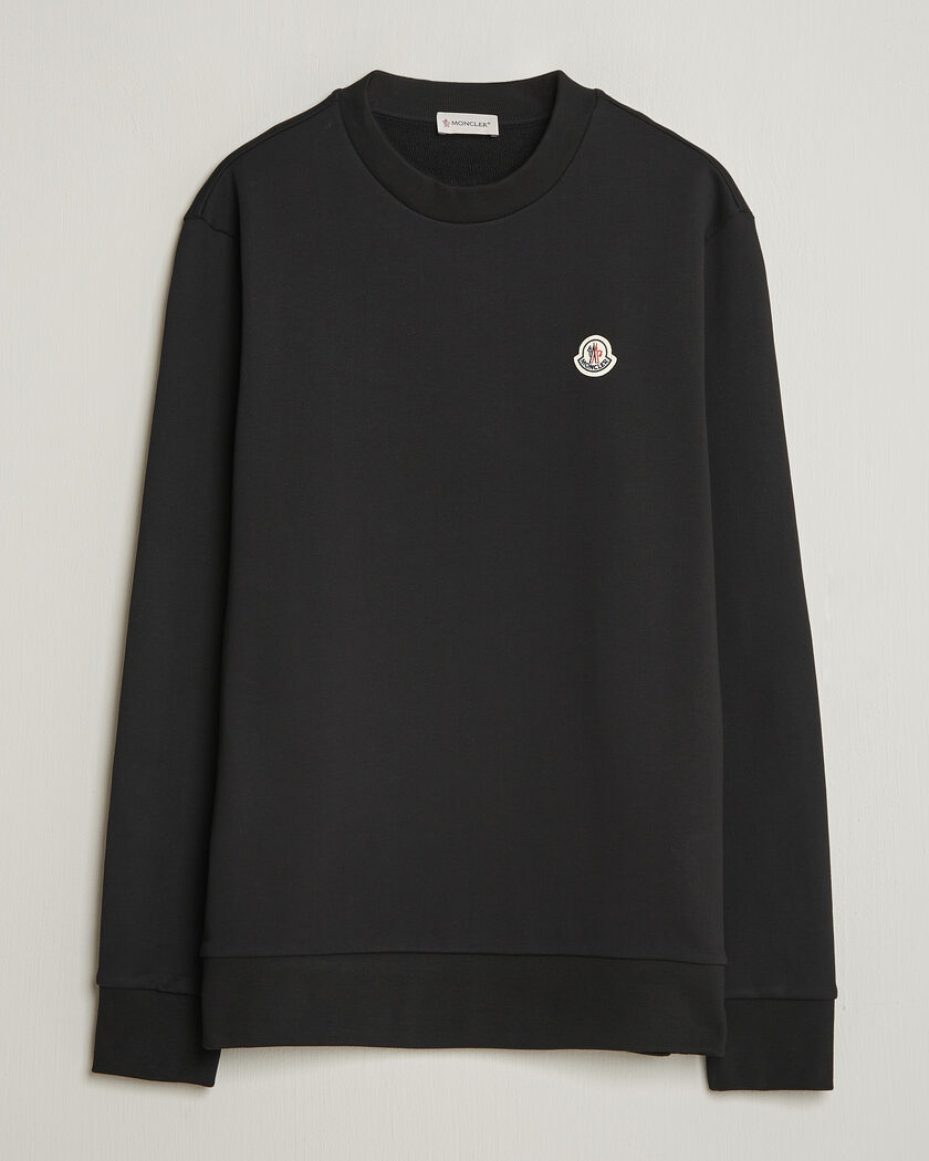 Moncler Logo Sweatshirt Black – Noir