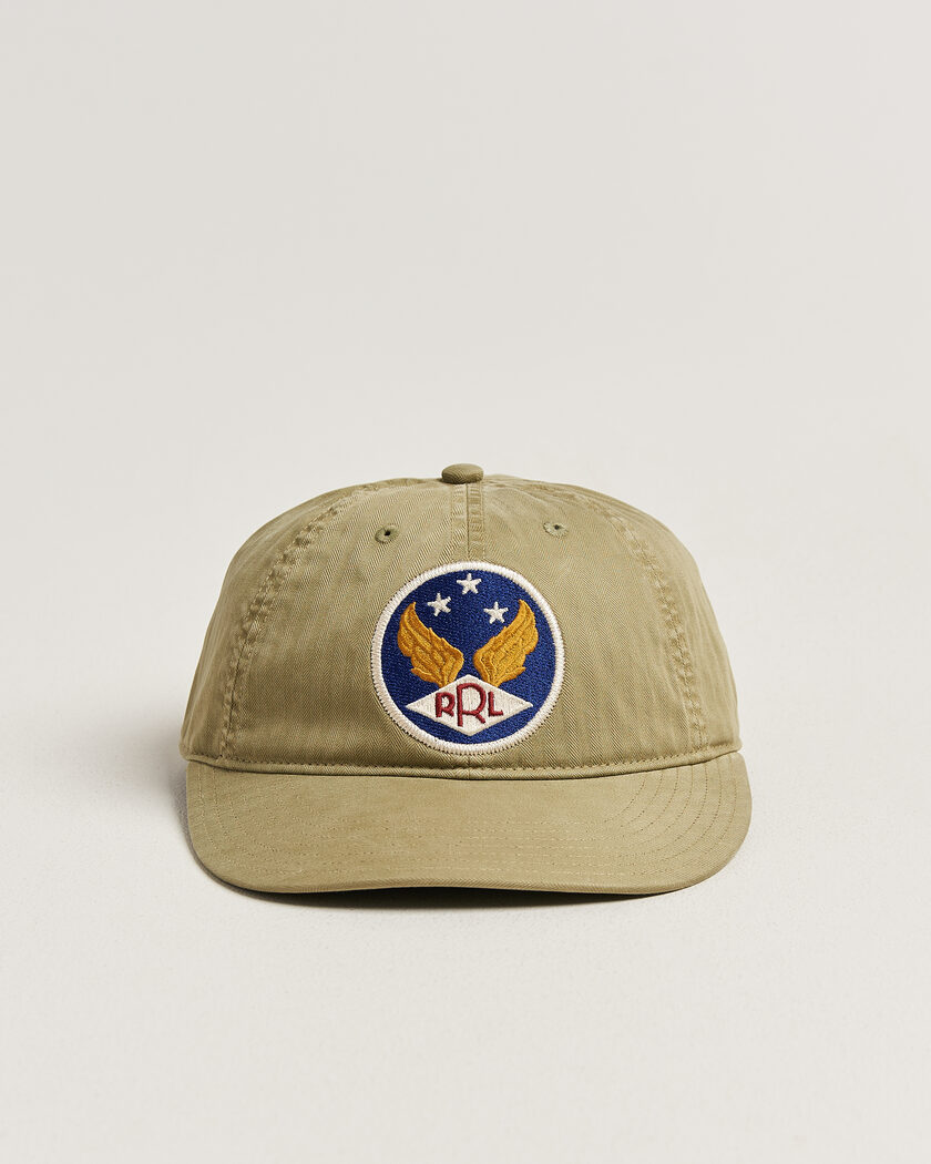 RRL Garment Dyed Ball Cap Beige – Vert