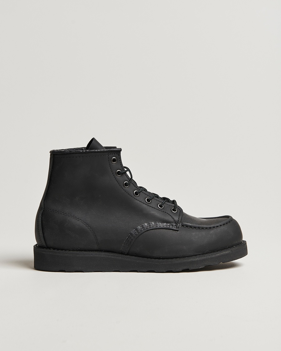 Red Wing Shoes Moc Toe Boot Black Harness – Noir