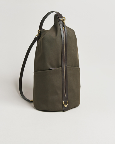 Mismo M/S Carpet Bag Army/Dark Brown – Vert