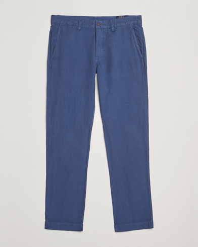 Polo Ralph Lauren Bedford Cotton/Linen Straight Fit Pants Old Royal – Bleu