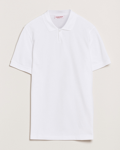 Orlebar Brown Bruno Organic Cotton Pique White – Blanc