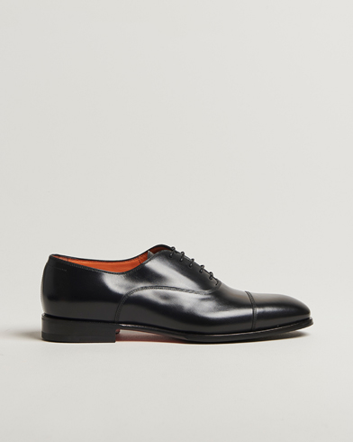 Santoni Adrian Oxford Black Calf – Noir