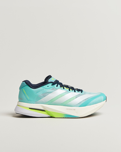 adidas Performance Adizero Boston 13 Running Sneaker Green/White – Vert