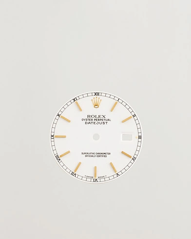 Rolex Pre-Owned Rolex Datejust 5/6 ref G/S – Blanc