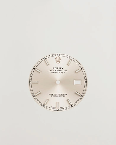 Rolex Pre-Owned Rolex Datejust 5/6 ref With Hands – Argent