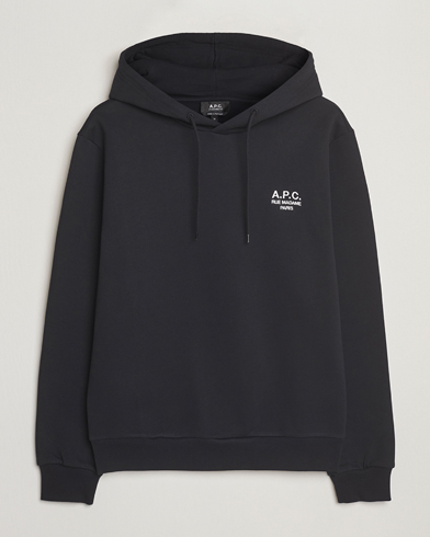 A.P.C. Rue Madame Hoodie Black/White – Noir