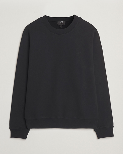 A.P.C. Embroidered APC Sweatshirt Black – Noir