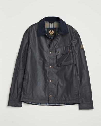 Belstaff Ground Wax Jacket Dark Navy – Bleu