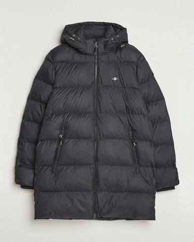 GANT The Active Cloud Mid Length Jacket Black – Noir