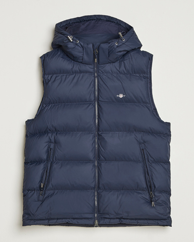 GANT The Active Cloud Vest Evening Blue – Bleu