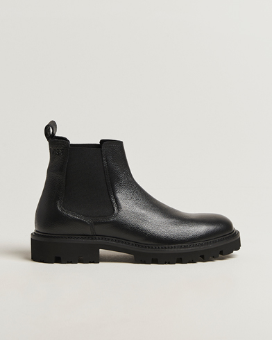 BOSS BLACK Julyo Leather Chelsea Boot Black – Noir