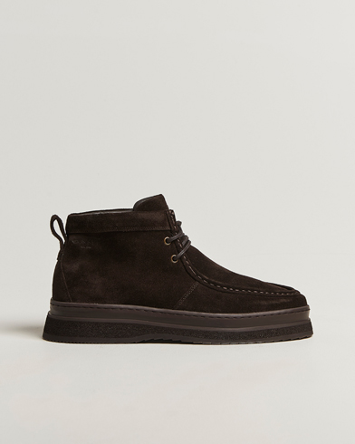 Gant Blistown Suede Moc Toe Boot Espresso Brown – Marron