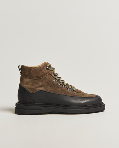 GANT Hillprep Suede Boot Dark Olive – Vert