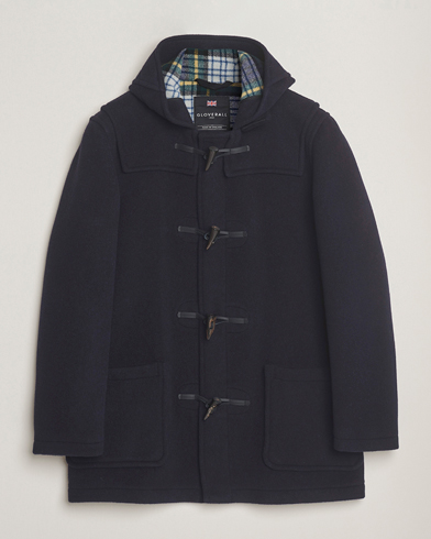 Gloverall Mid Length Duffle Coat Navy/Dress Gordon – Bleu