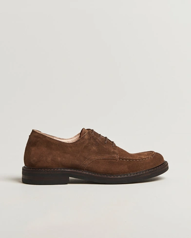 Astorflex Carlflex Moc Toe Dark Khaki Suede – Marron