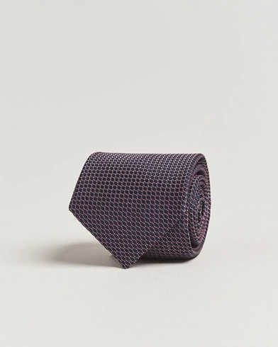 Canali 5-Fold Silk Tie Pink – Rose