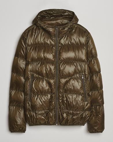 Herno Piumino Nylon Bomber Military – Vert