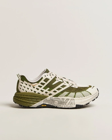 Hoka One Speedgoat 2 Trail Sneakers Moss Green – Vert