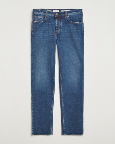 Jacob Cohën Edos Regular Straight Fit Jeans Mid Blue – Bleu