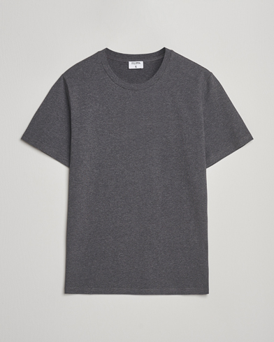 Filippa K Soft Lycra T-Shirt Anthracite Melange – Gris