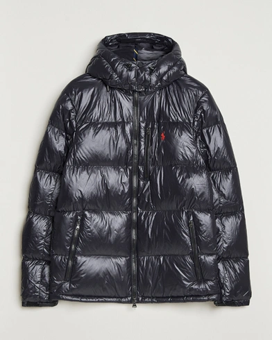 Polo Ralph Lauren Gorham Glossy Down Jacket Polo Black – Noir