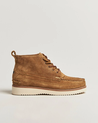 Polo Ralph Lauren Ranger Work Boot Desert Tan Suede – Marron