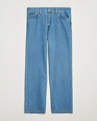 Carhartt WIP Landon Pant Robertson Denim Heavy Stone – Bleu