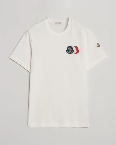 Moncler Patch Logo T-Shirt White – Blanc