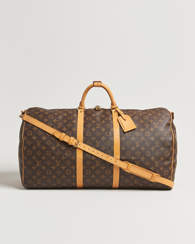 Louis Vuitton Pre-Owned Keepall Bandoulière 60 Monogram – Marron