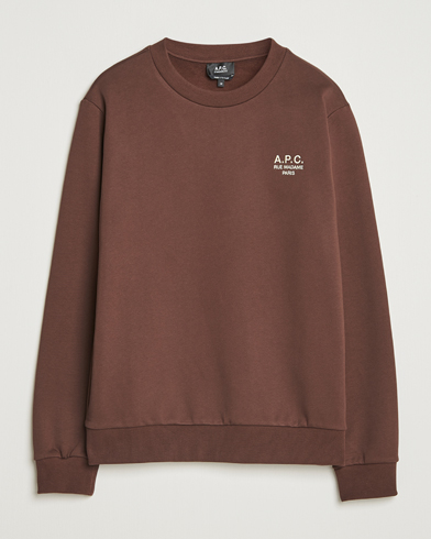 A.P.C. Rue Madame Sweatshirt Brown – Marron