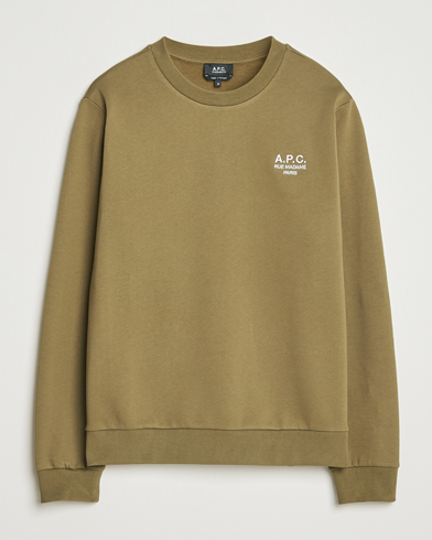 A.P.C. Rue Madame Sweatshirt Khaki Green – Vert