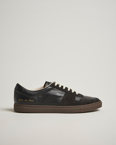 Common Projects BBall Slim Gum Sole Sneaker Black – Noir
