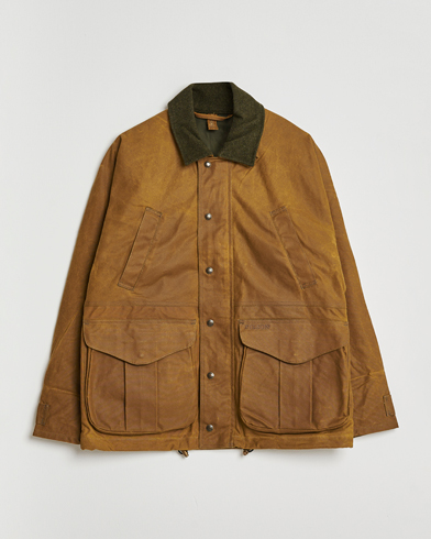 Filson Tin Cloth Lined Field Jacket Dark Tan – Marron