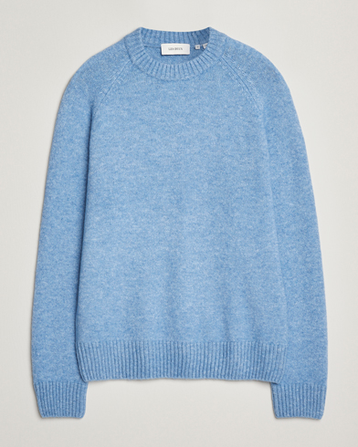 LES DEUX Gilbert Crew Neck Knit Allure Blue – Bleu