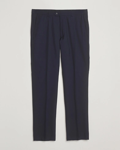 Oscar Jacobson Dandy Wool Trousers Blue – Bleu