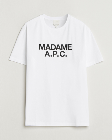 A.P.C. Madame T-Shirt White – Blanc