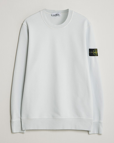 Stone Island Garment Dyed Fleece Sweatshirt Sky Blue – Bleu