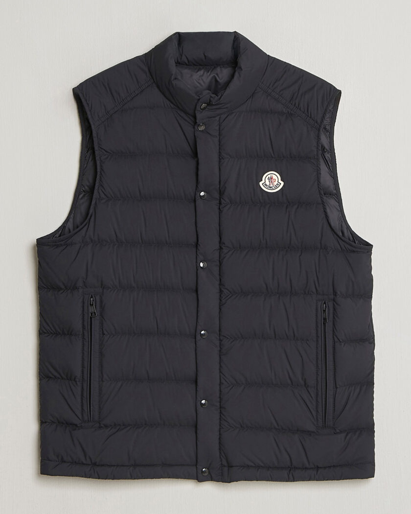 Moncler Barthe Down Vest Black – Noir