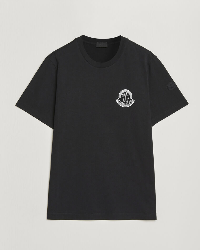 Moncler 3D Logo T-Shirt Black – Noir