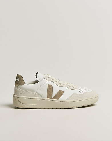 Veja V-90 Sneaker White/Taupe – Blanc
