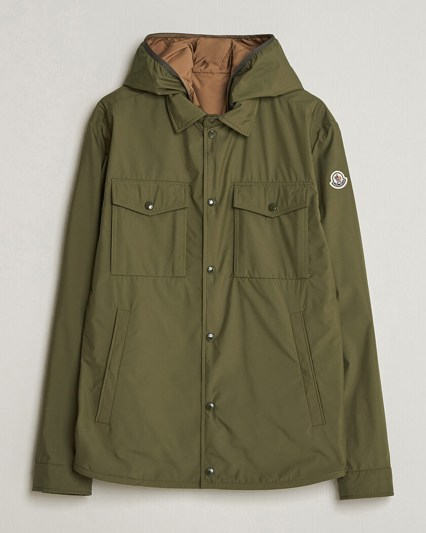 Moncler Chirano Shirt Jacket Military – Vert