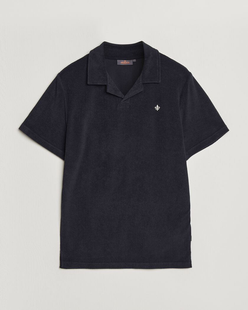 Morris Delon Terry Shirt Navy – Bleu