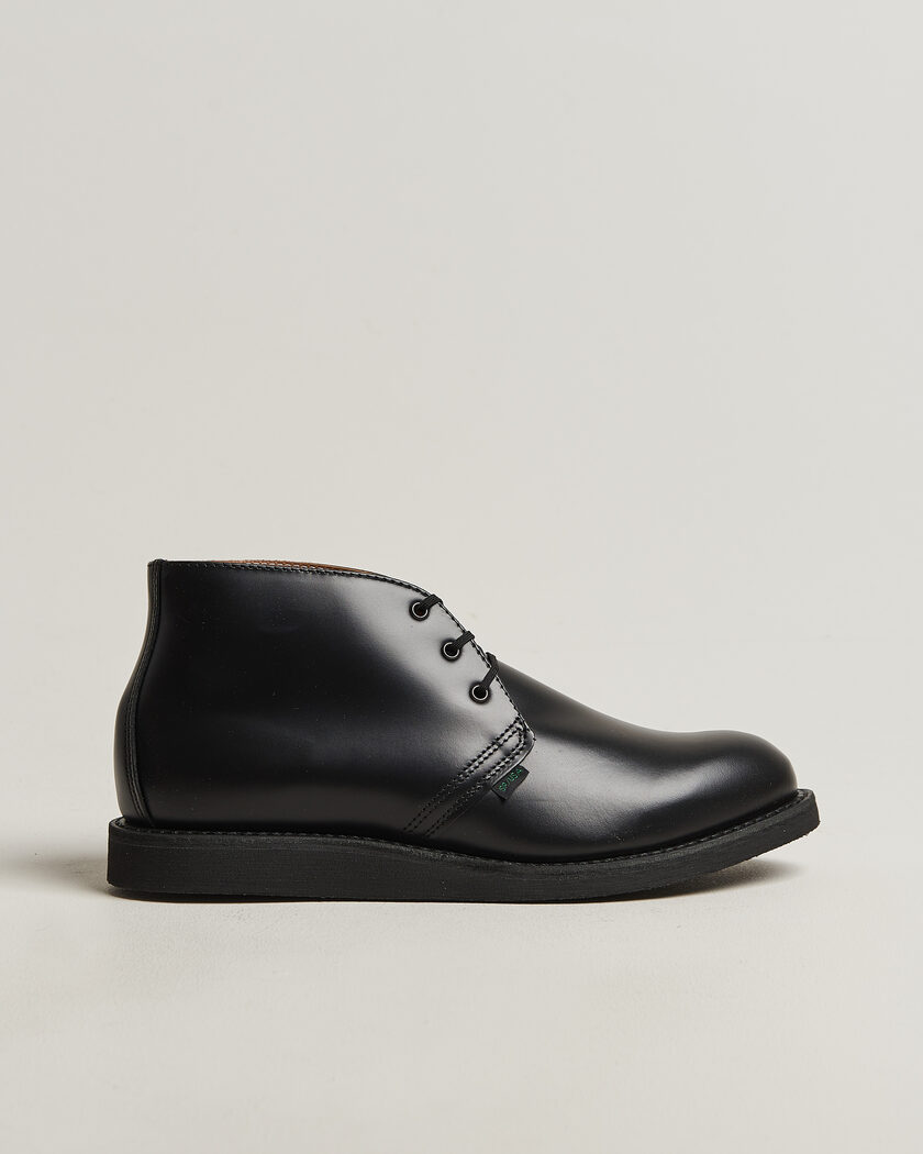 Red Wing Shoes Postman Chukka Black Chaparral – Noir