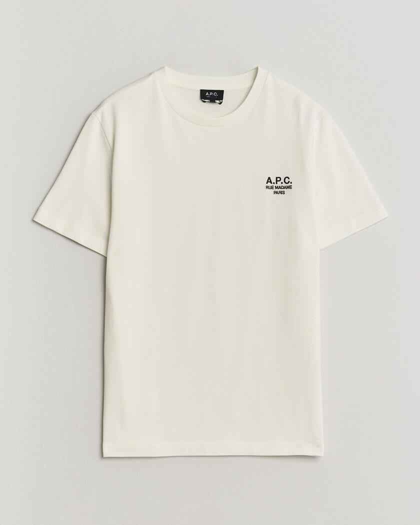 A.P.C. Rue Madame T-Shirt Off White – Blanc