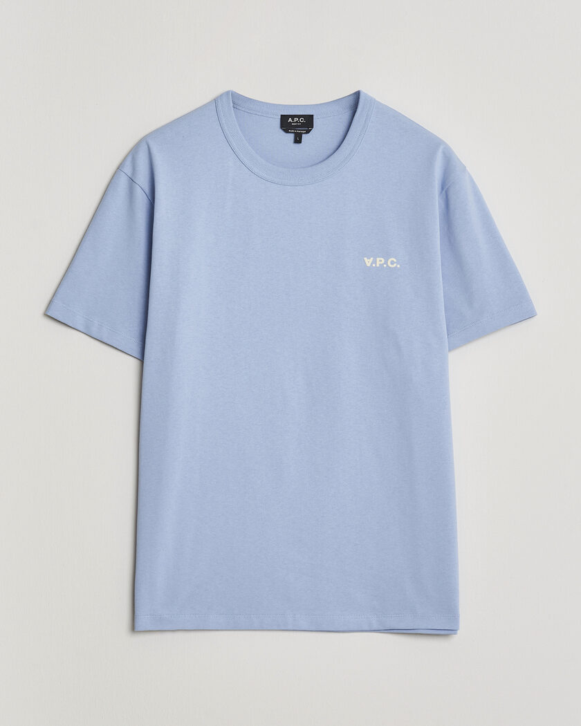 A.P.C. Boxy Fit Petit VPC T-Shirt Light Blue – Bleu