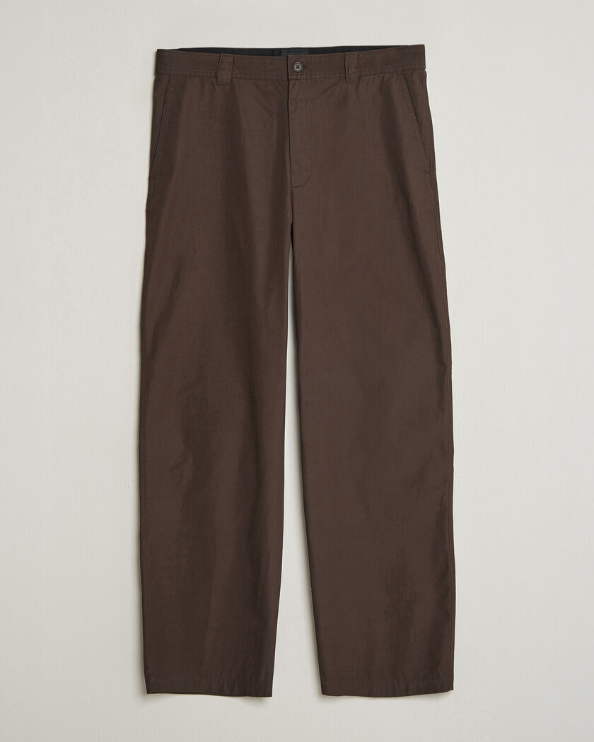 A.P.C. Dan Cotton Chinos Dark Brown – Marron