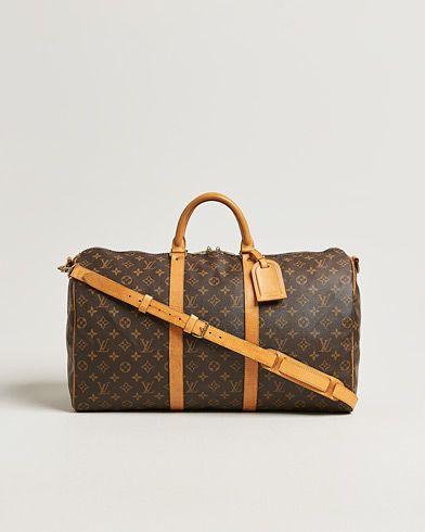 Louis Vuitton Pre-Owned Keepall Bandouliére 50 Monogram – Marron